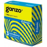 Презервативы "Ganzo Classic", классические, 3 шт.